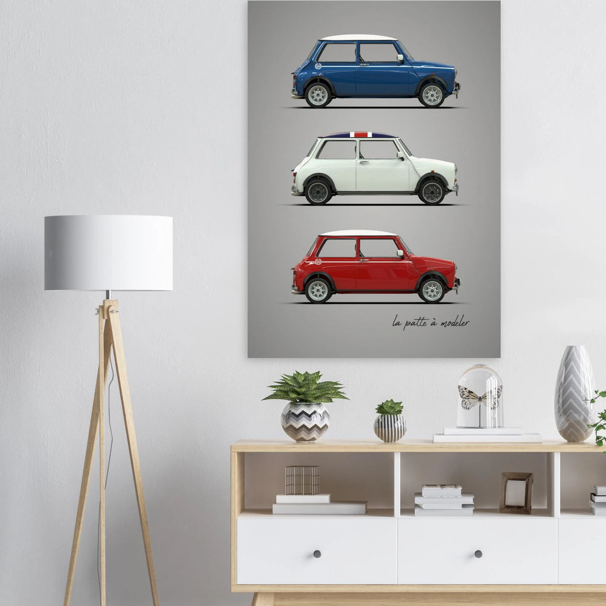 British Classic Icon Poster - Vintage Car Art Print