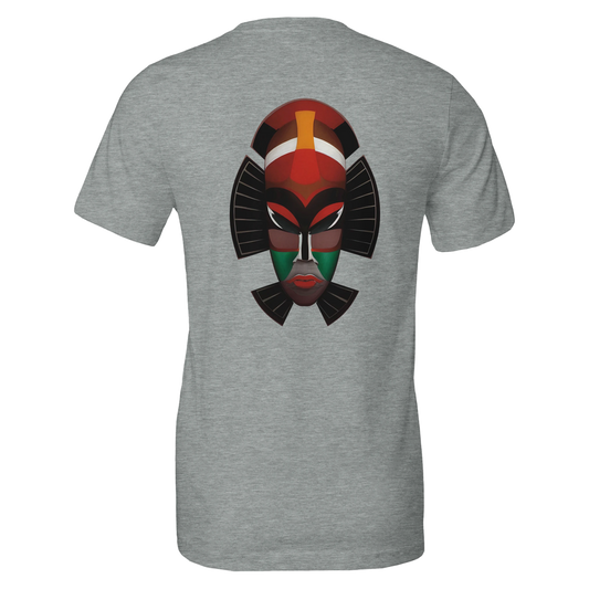 African Mask Art T-Shirt - Tribal Design Apparel