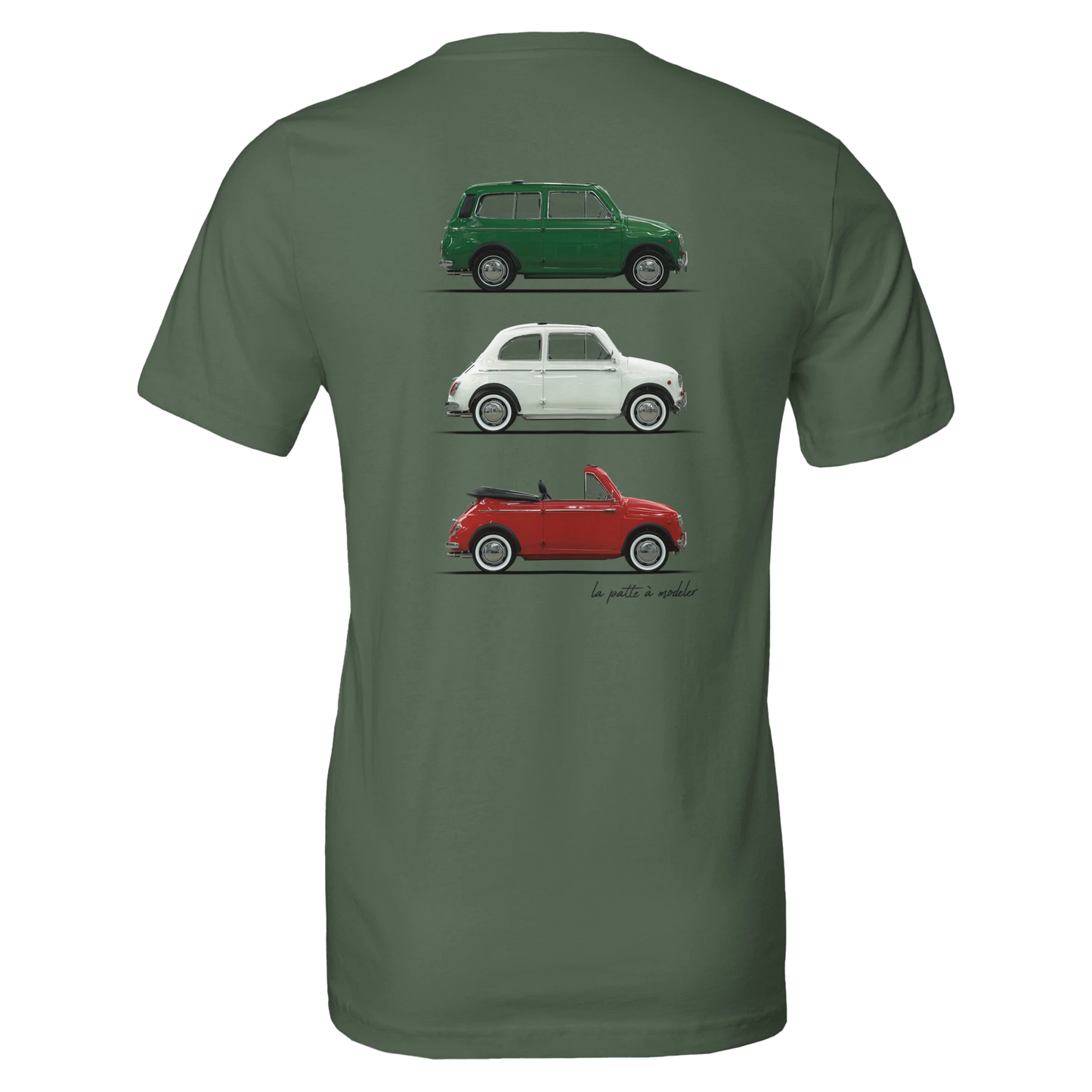 Italian Classic Car T-Shirt - Vintage City Car Apparel