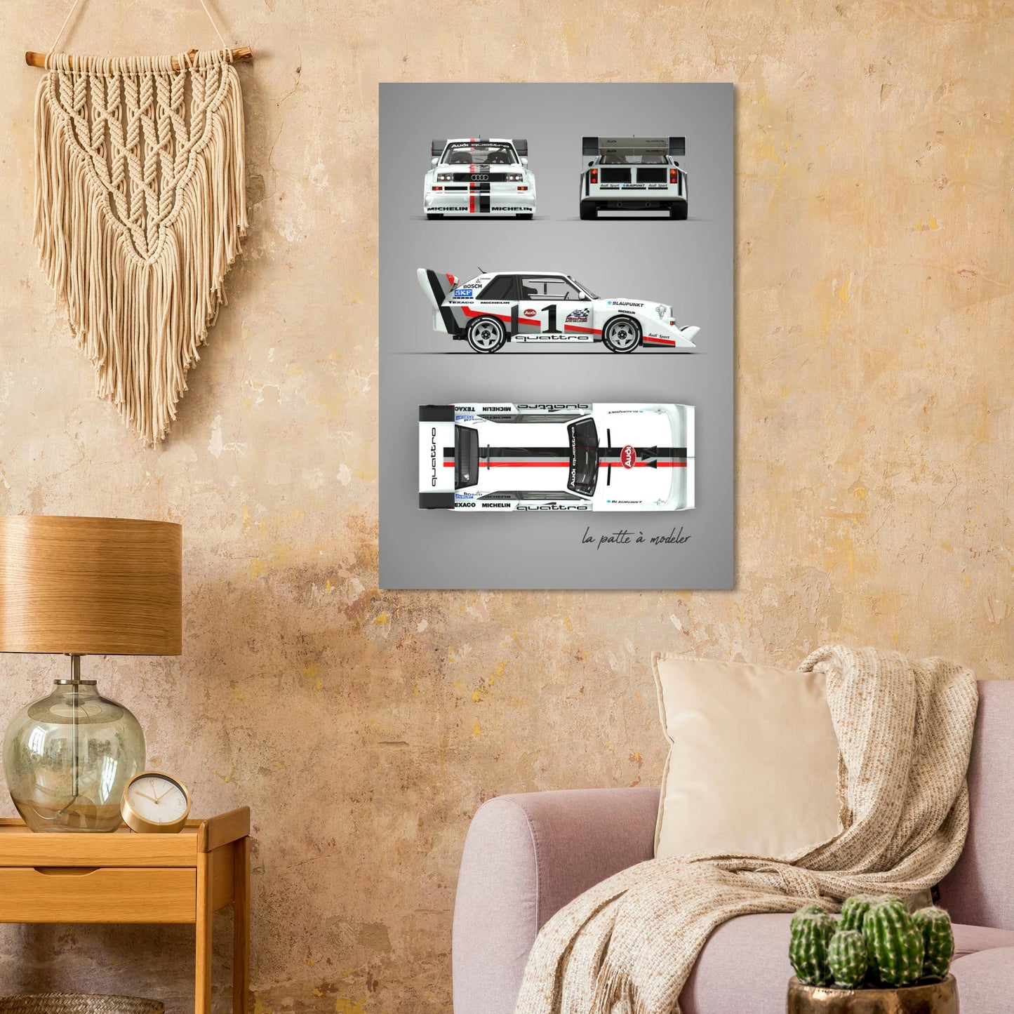 German Rally Legend Aluminum Print - 4WD Motorsport Art