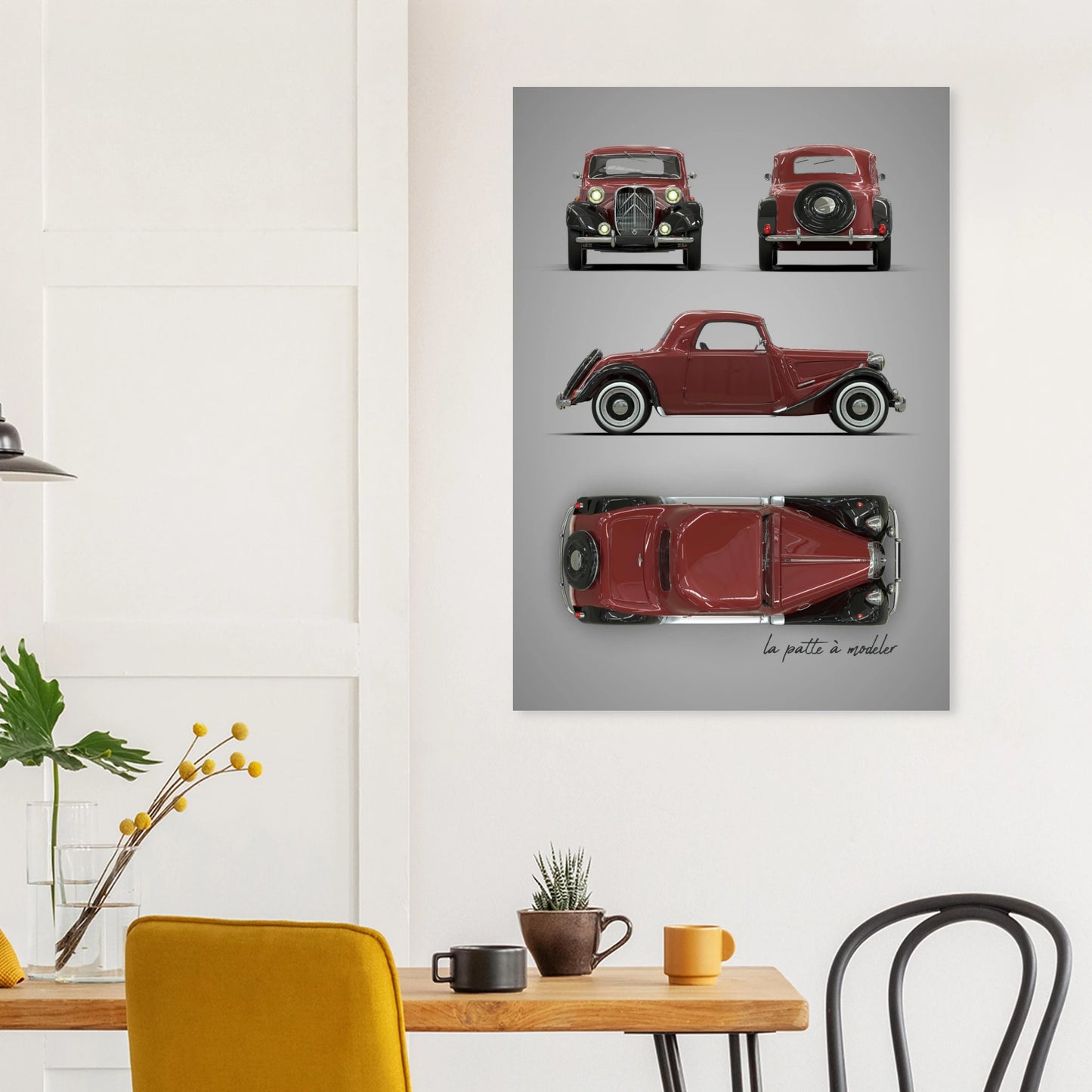 art, poster, aluminium print, wall art, automotive, gift, blueprint, car enthusiast, vintage car, classic car, motorcycle, race car, rally car, home decor