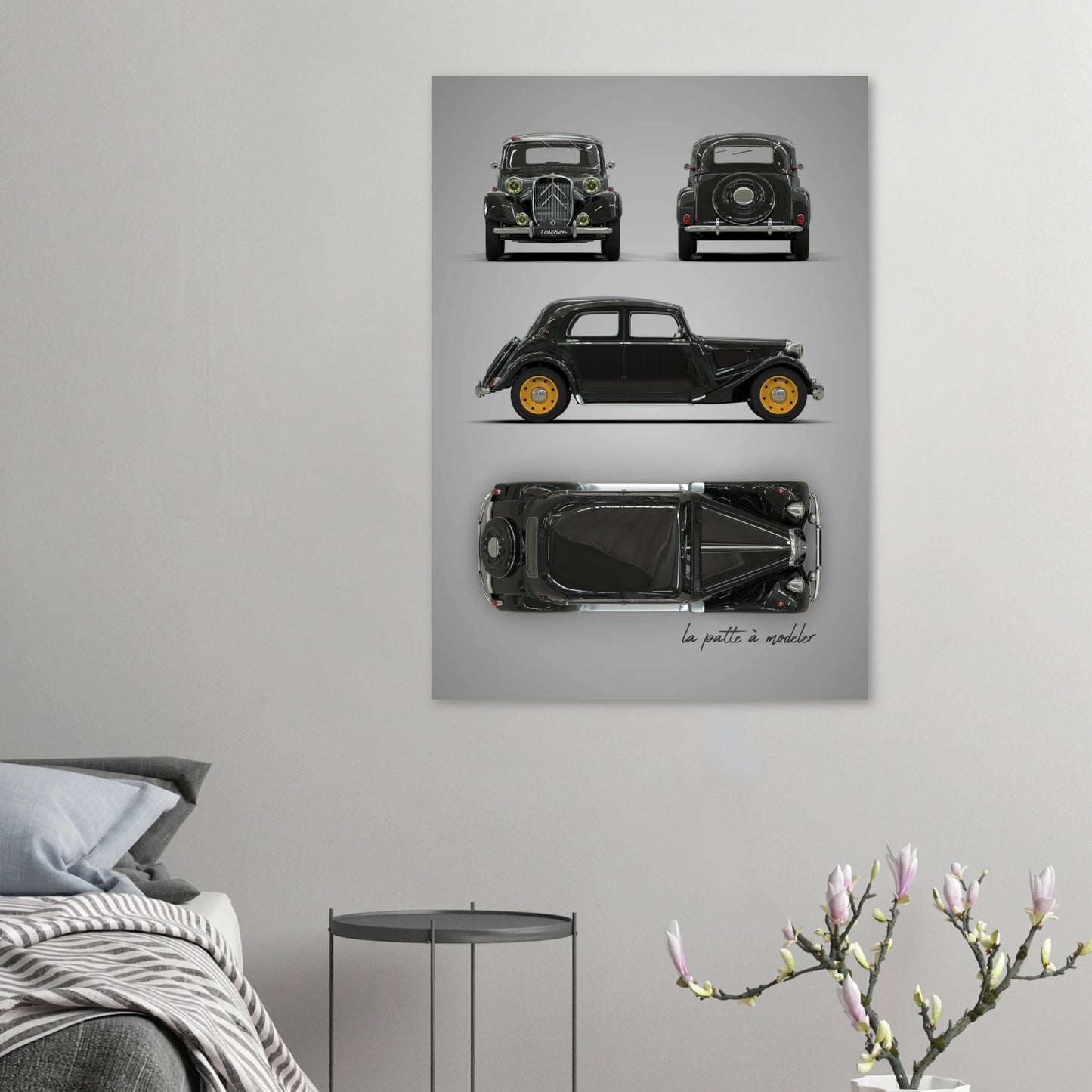 art, poster, aluminium print, wall art, automotive, gift, blueprint, car enthusiast, vintage car, classic car, motorcycle, race car, rally car, home decor