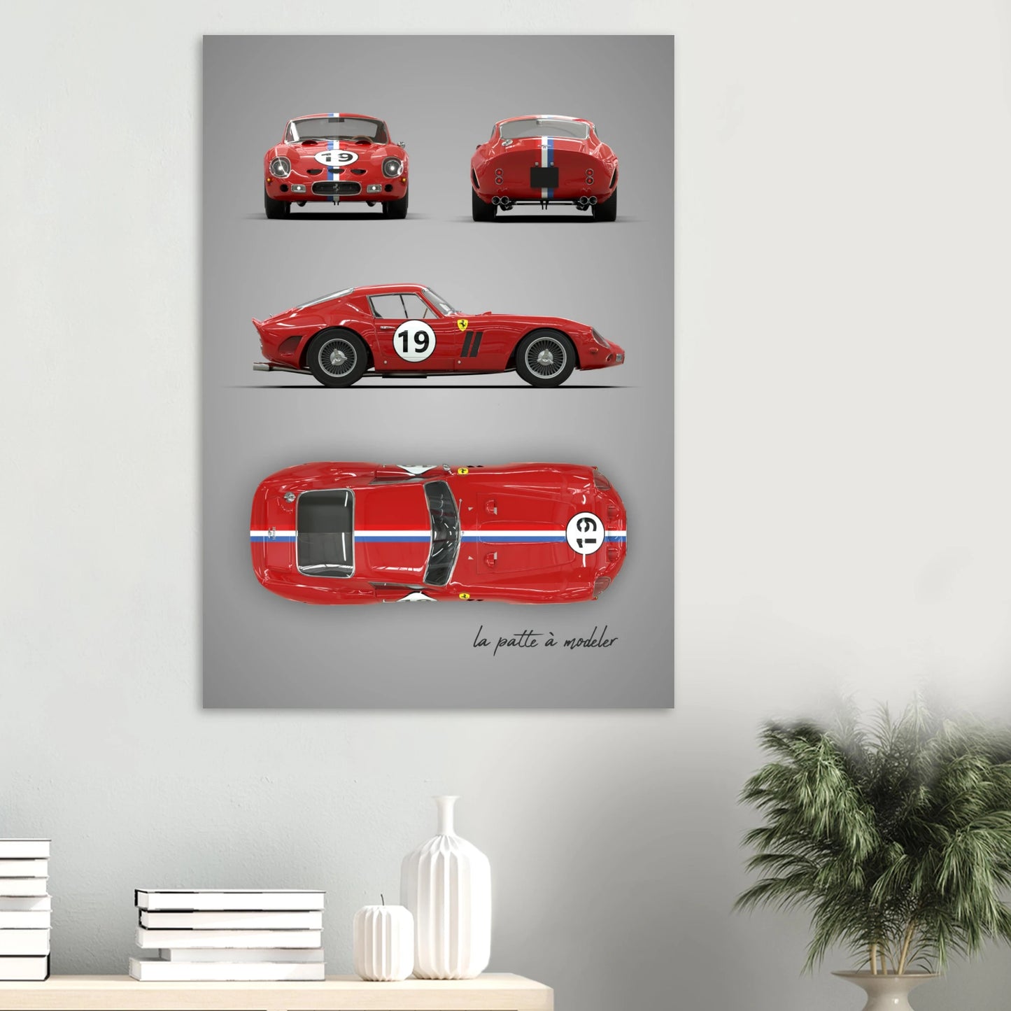 art, poster, aluminium print, wall art, automotive, gift, blueprint, car enthusiast, vintage car, classic car, motorcycle, race car, rally car, home decor