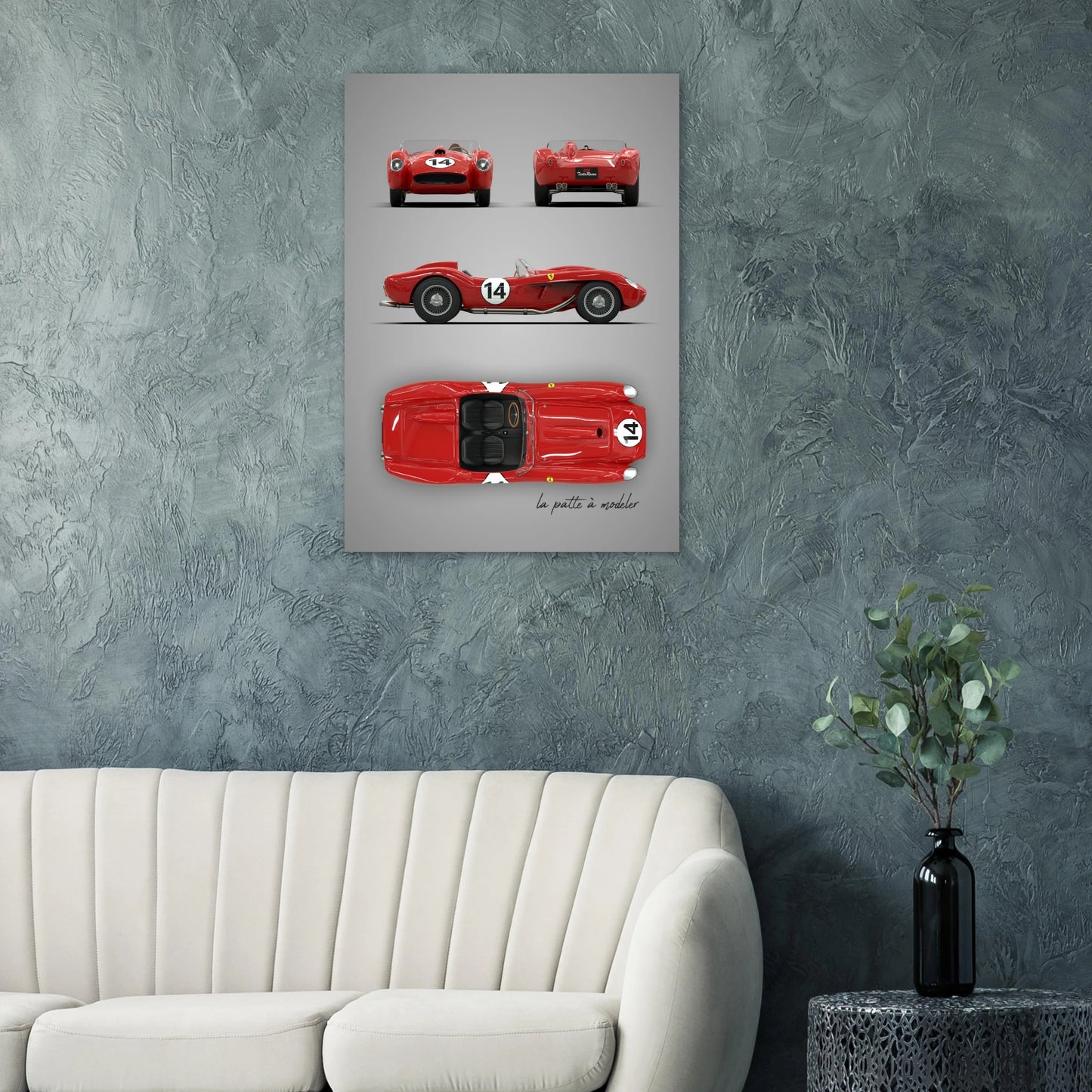 art, poster, aluminium print, wall art, automotive, gift, blueprint, car enthusiast, vintage car, classic car, motorcycle, race car, rally car, home decor