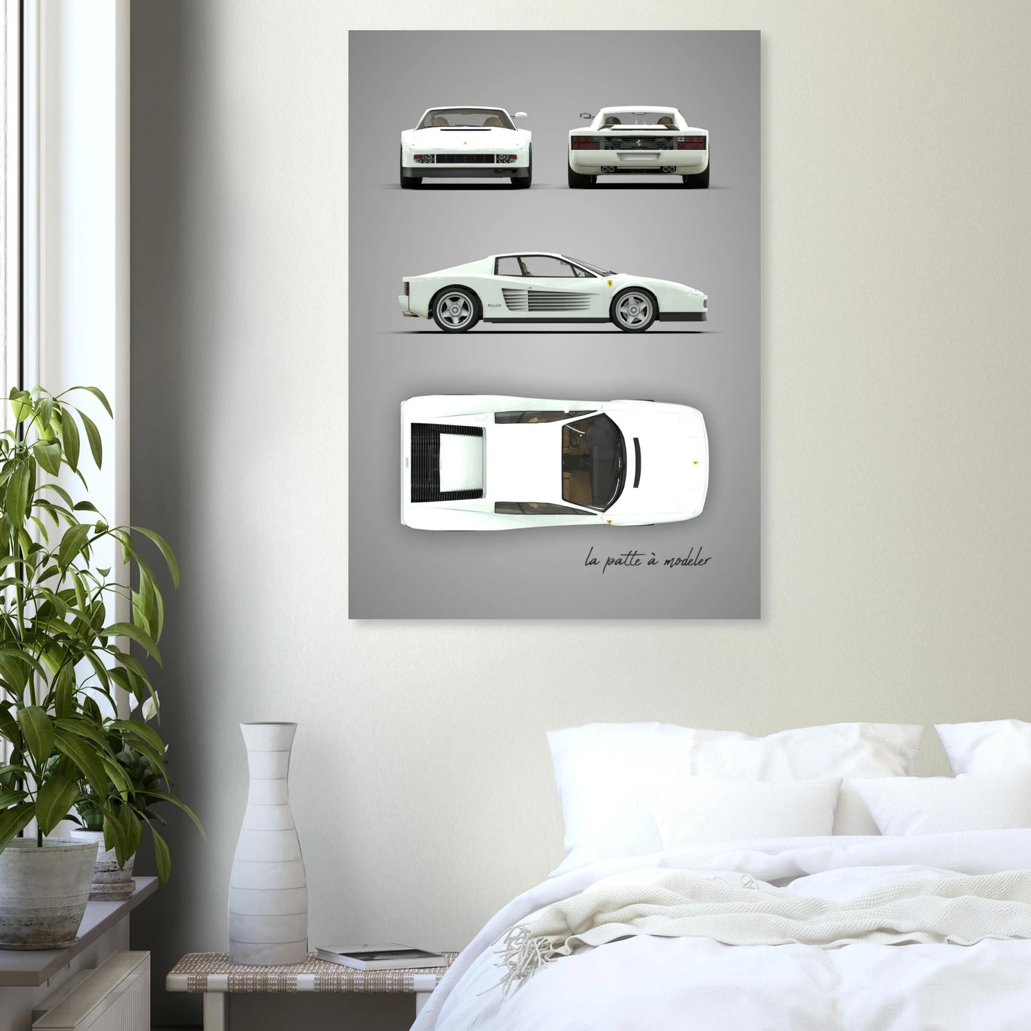 art, poster, aluminium print, wall art, automotive, gift, blueprint, car enthusiast, vintage car, classic car, motorcycle, race car, rally car, home decor