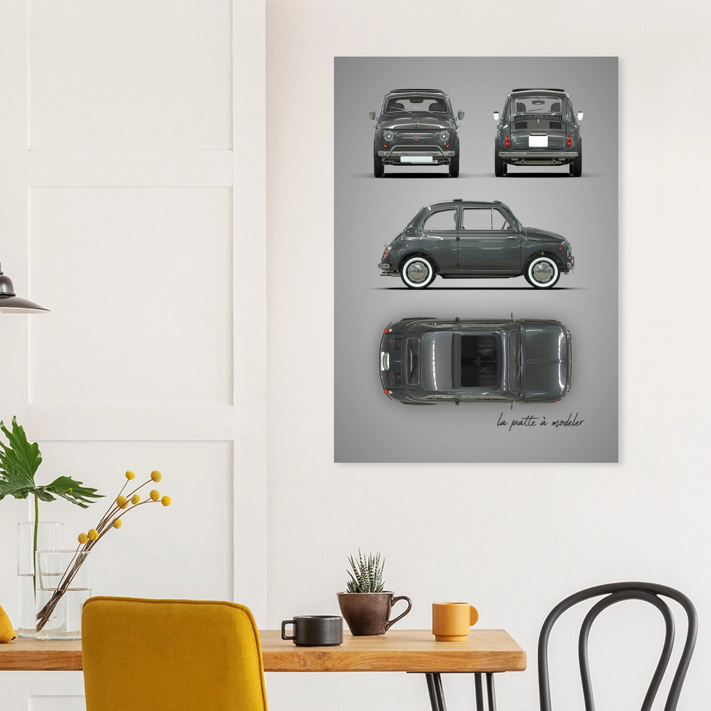 art, poster, aluminium print, wall art, automotive, gift, blueprint, car enthusiast, vintage car, classic car, motorcycle, race car, rally car, home decor