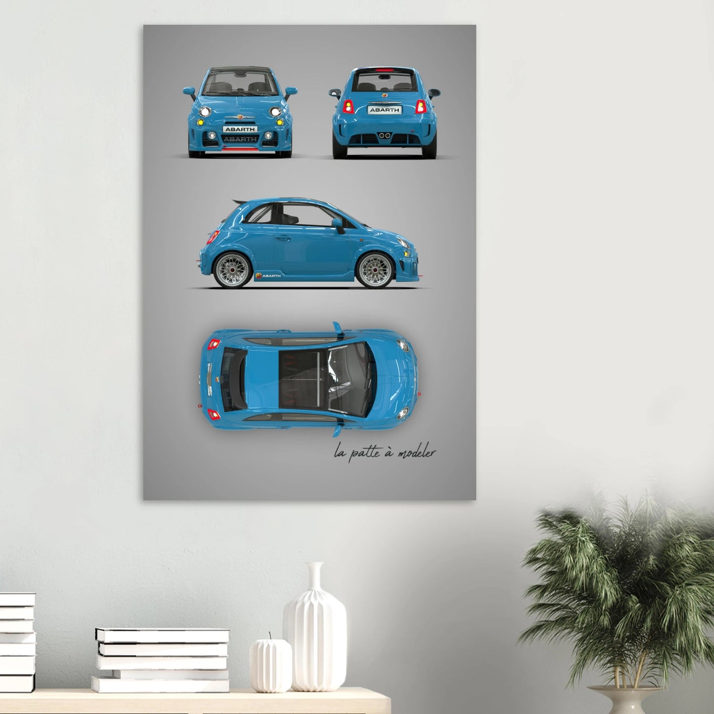 art, poster, aluminium print, wall art, automotive, gift, blueprint, car enthusiast, vintage car, classic car, motorcycle, race car, rally car, home decor