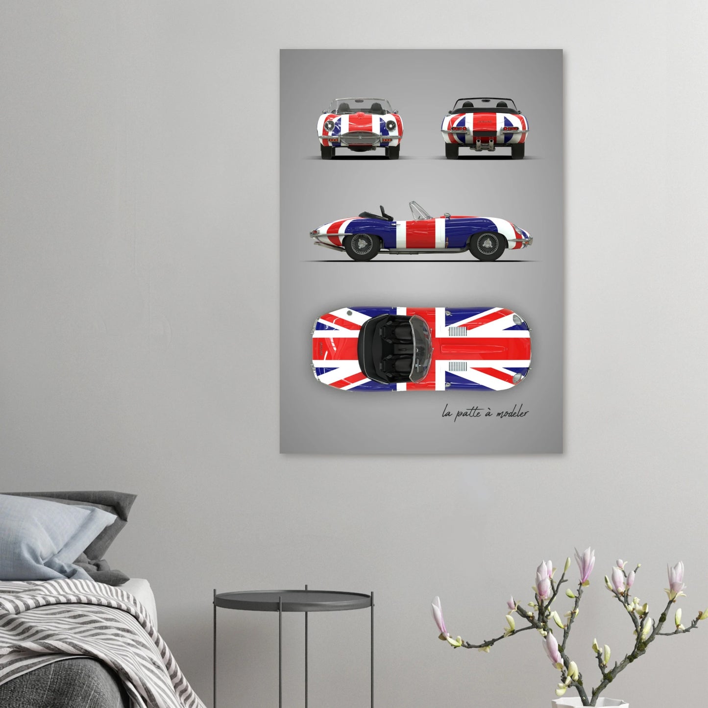 art, poster, aluminium print, wall art, automotive, gift, blueprint, car enthusiast, vintage car, classic car, motorcycle, race car, rally car, home decor