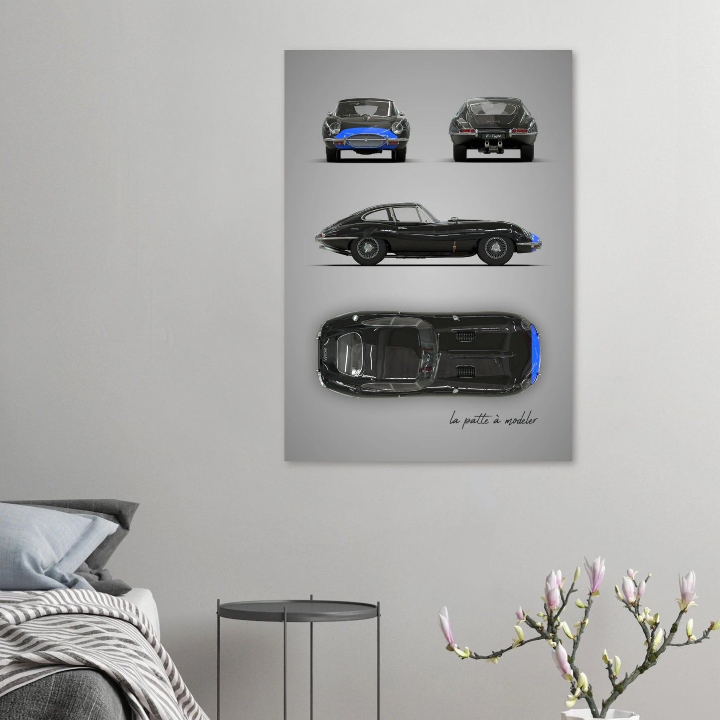 art, poster, aluminium print, wall art, automotive, gift, blueprint, car enthusiast, vintage car, classic car, motorcycle, race car, rally car, home decor