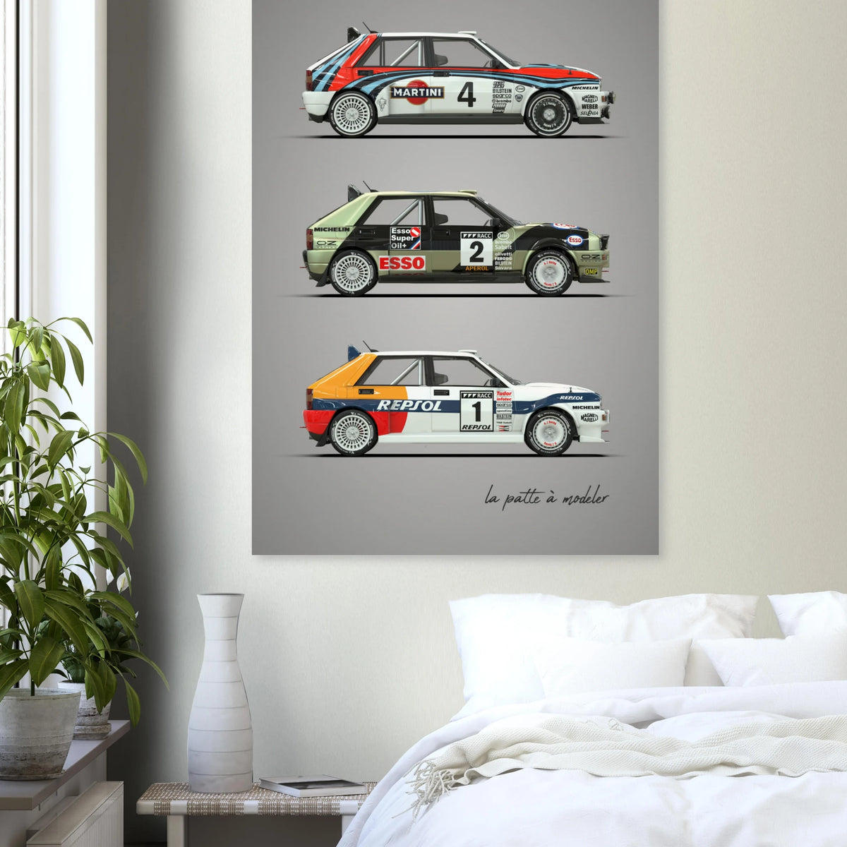 Italian Rally Legend Poster - Classic Motorsport Art Print