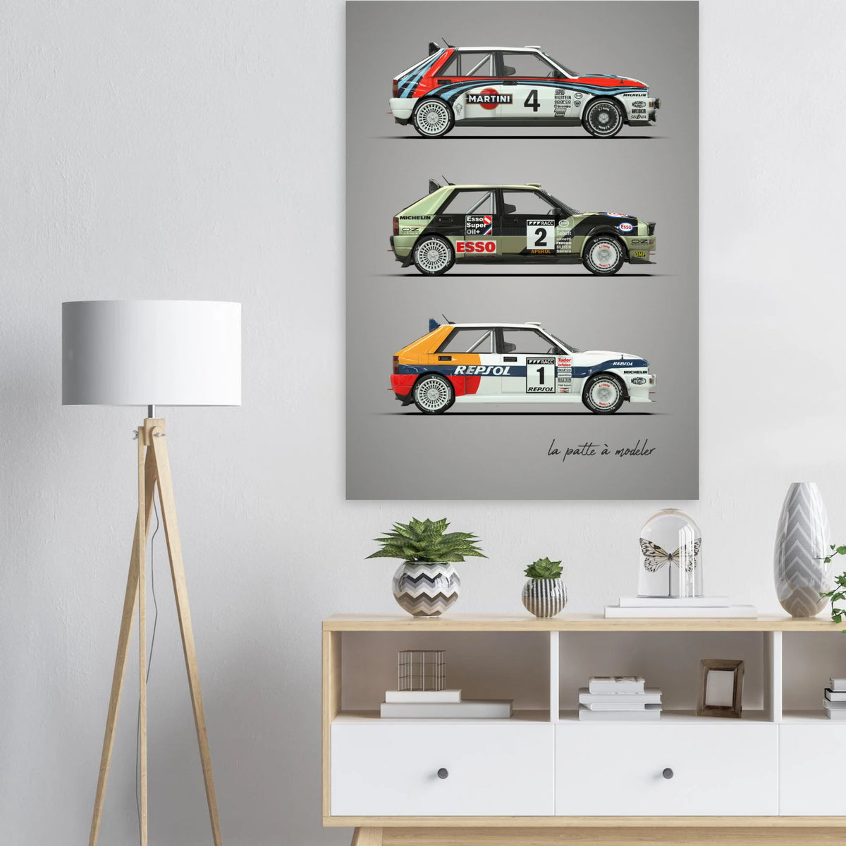 Italian Rally Legend Poster - Classic Motorsport Art Print