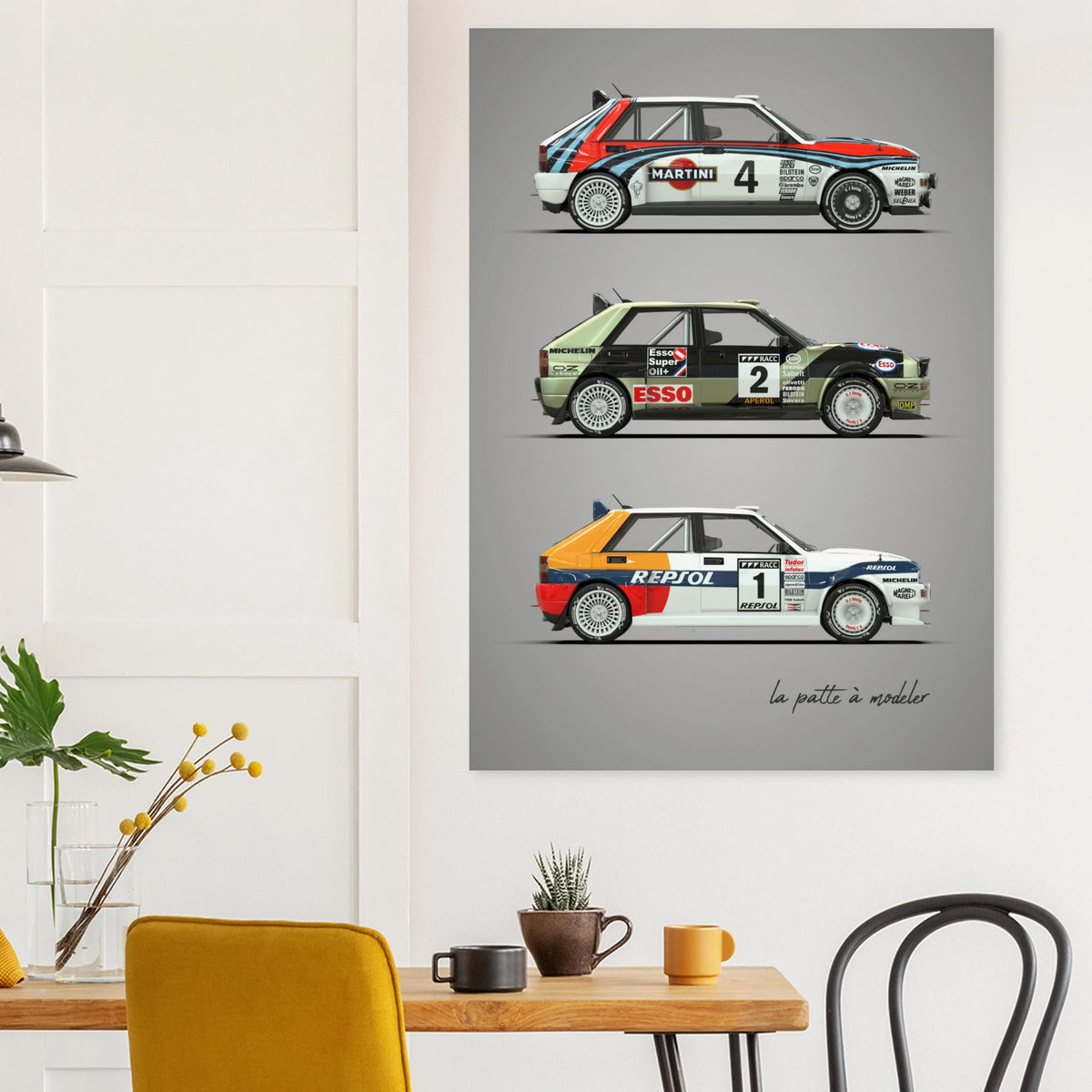 Italian Rally Legend Poster - Classic Motorsport Art Print