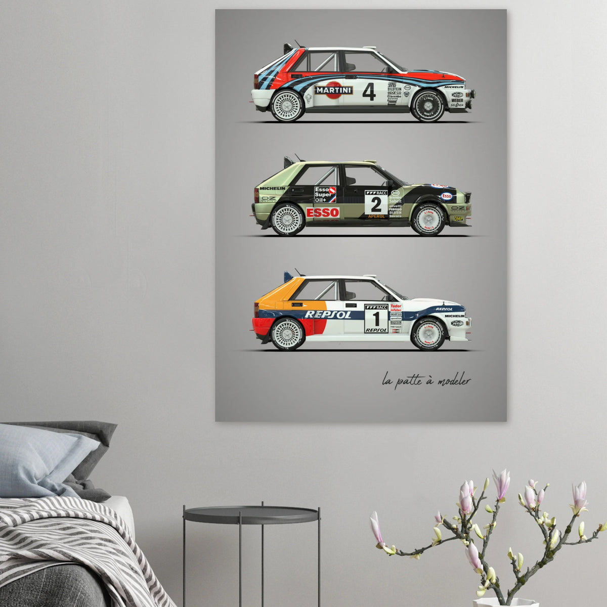 Italian Rally Legend Poster - Classic Motorsport Art Print
