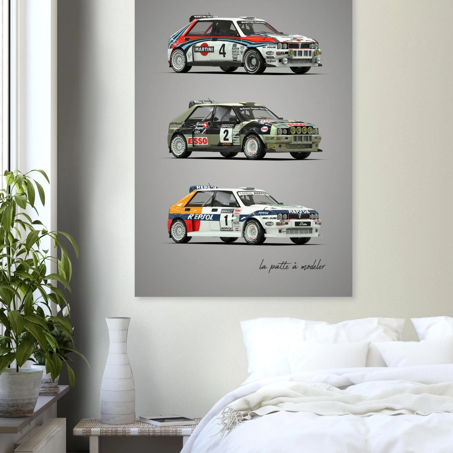 Italian Rally Car Poster - Group A Heritage Art Print