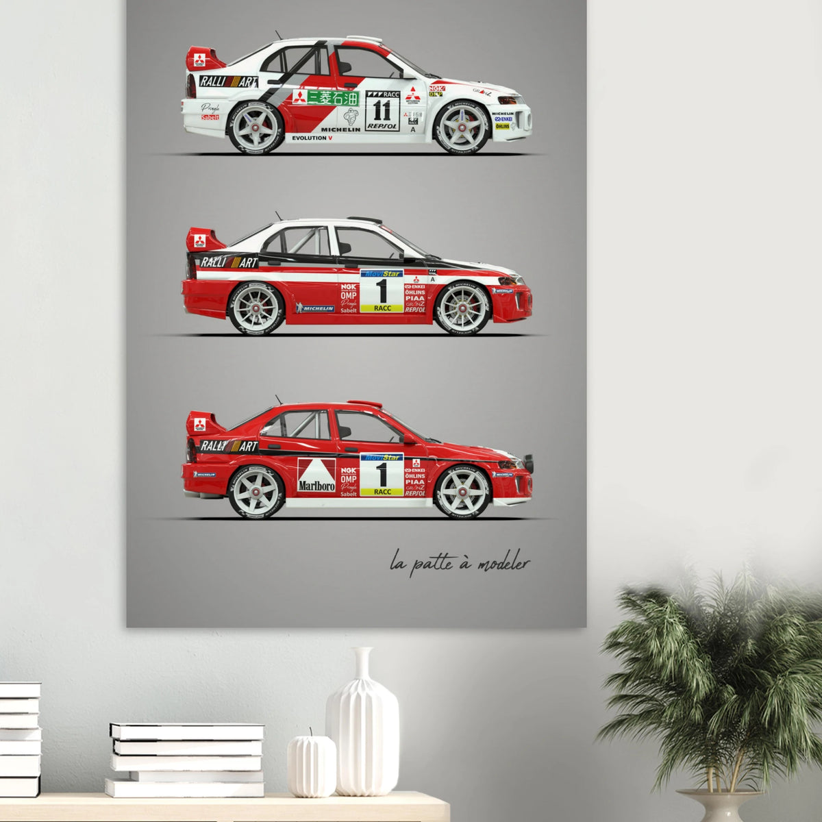 Japanese Rally Car Poster - Championship Motorsport Art Print