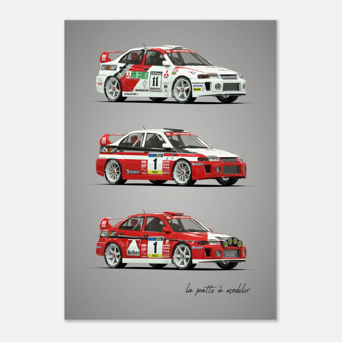 Japanese Rally Legend Poster - Motorsport Heritage Art Print