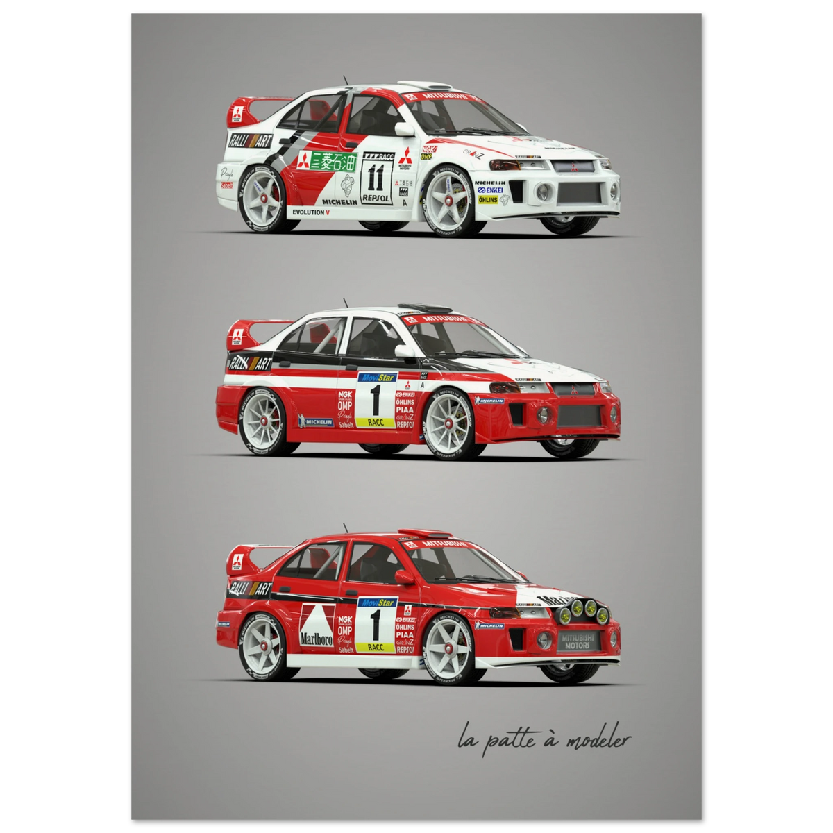 Japanese Rally Legend Poster - Motorsport Heritage Art Print