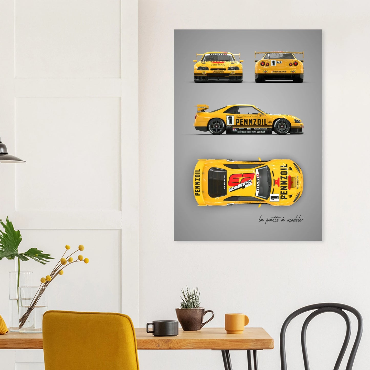 art, poster, aluminium print, wall art, automotive, gift, blueprint, car enthusiast, vintage car, classic car, motorcycle, race car, rally car, home decor