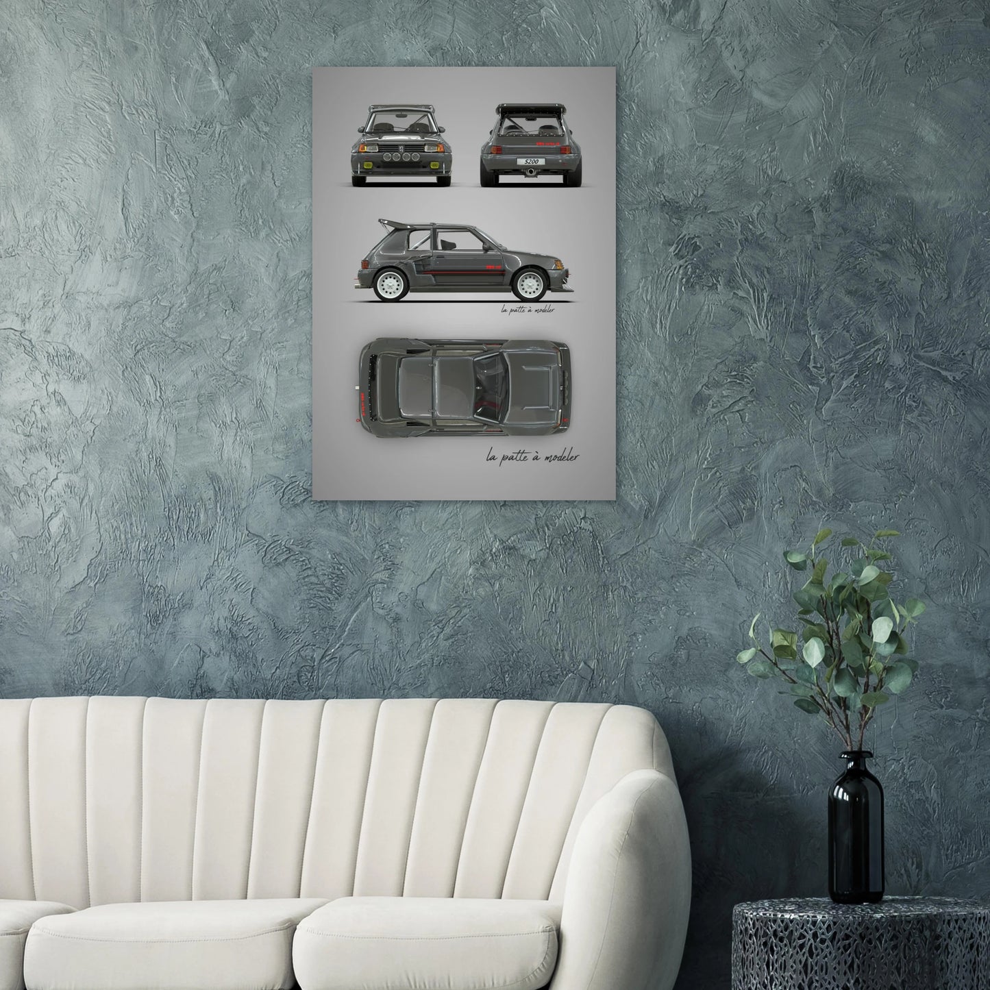 art, poster, aluminium print, wall art, automotive, gift, blueprint, car enthusiast, vintage car, classic car, motorcycle, race car, rally car, home decor