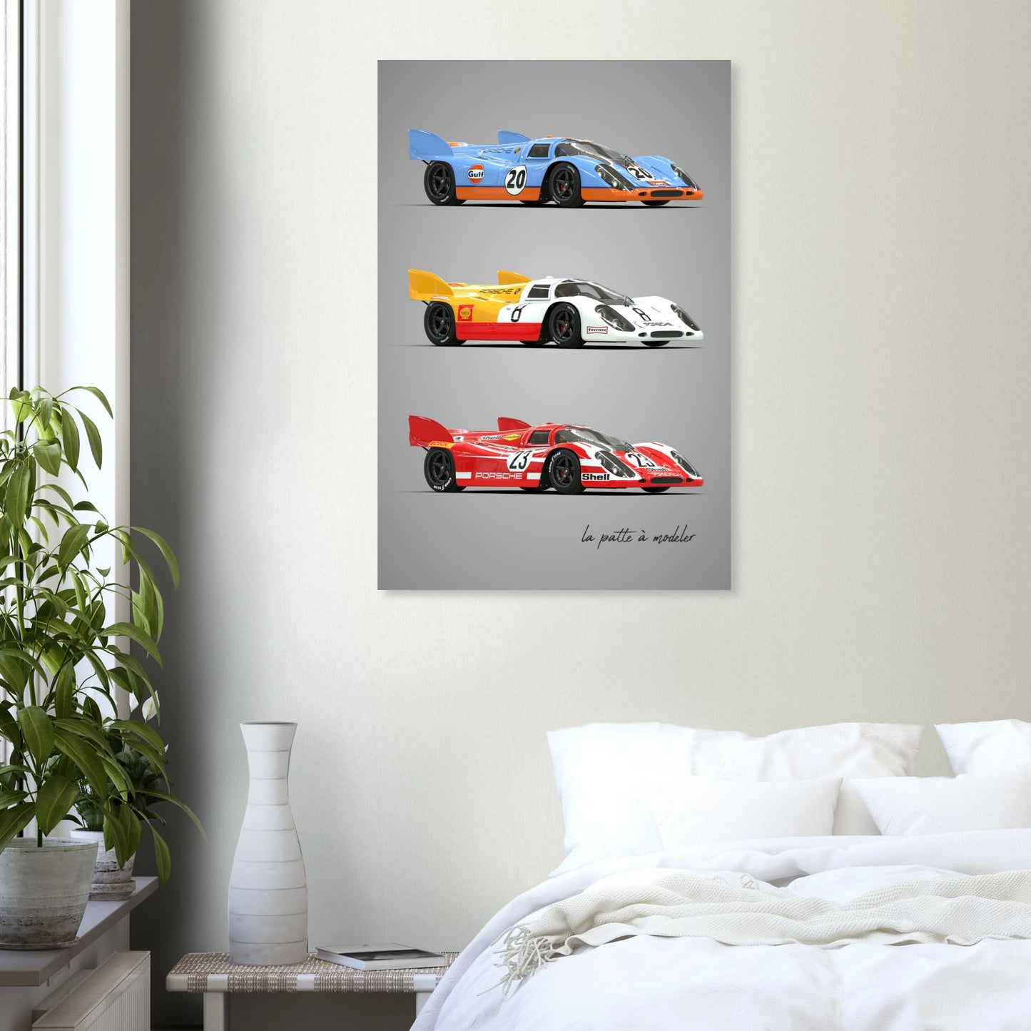 German Racing Legend Aluminum Print - Endurance Motorsport Art