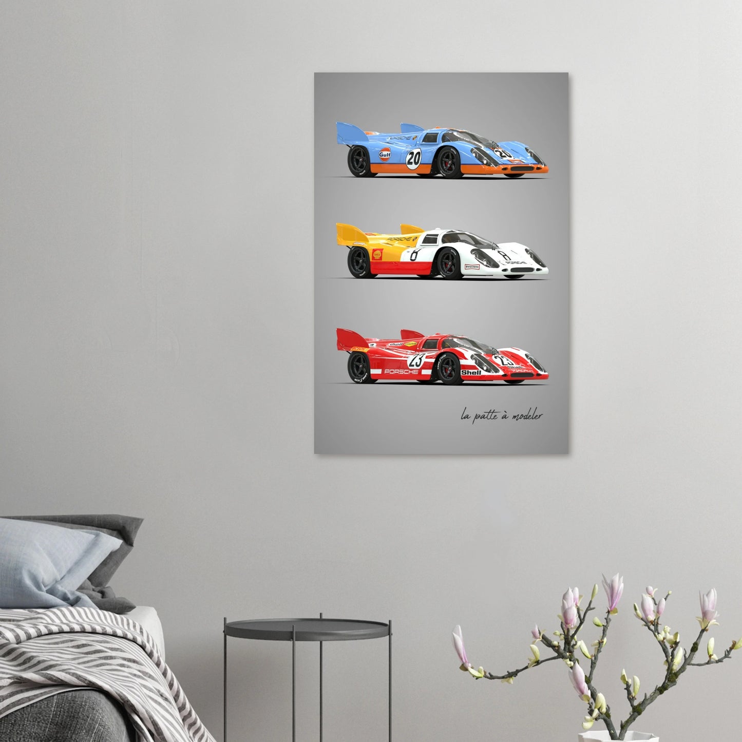 German Racing Legend Aluminum Print - Endurance Motorsport Art