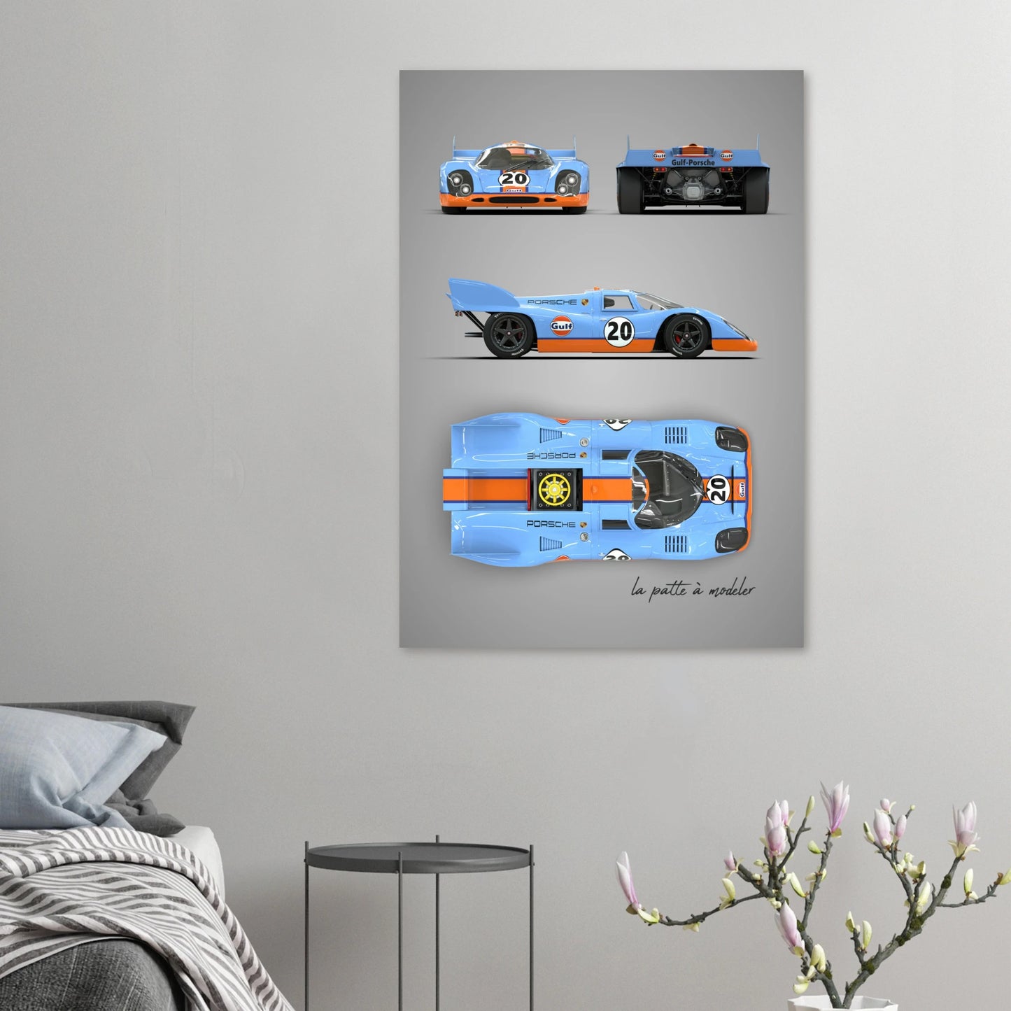 art, poster, aluminium print, wall art, automotive, gift, blueprint, car enthusiast, vintage car, classic car, motorcycle, race car, rally car, home decor