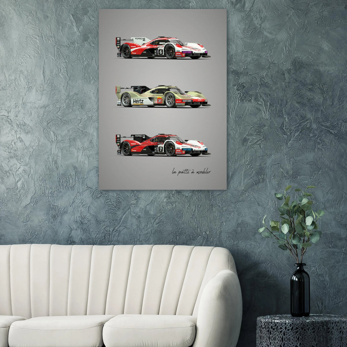 German Endurance Car Poster - Racing Heritage Art Print