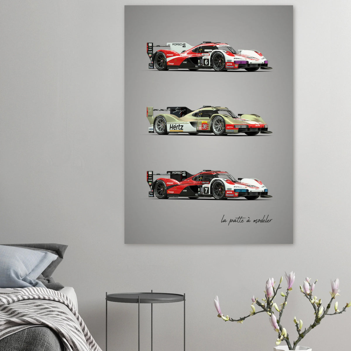 German Endurance Car Poster - Racing Heritage Art Print