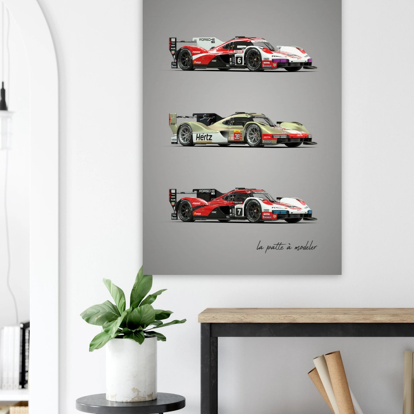 German Endurance Car Poster - Racing Heritage Art Print