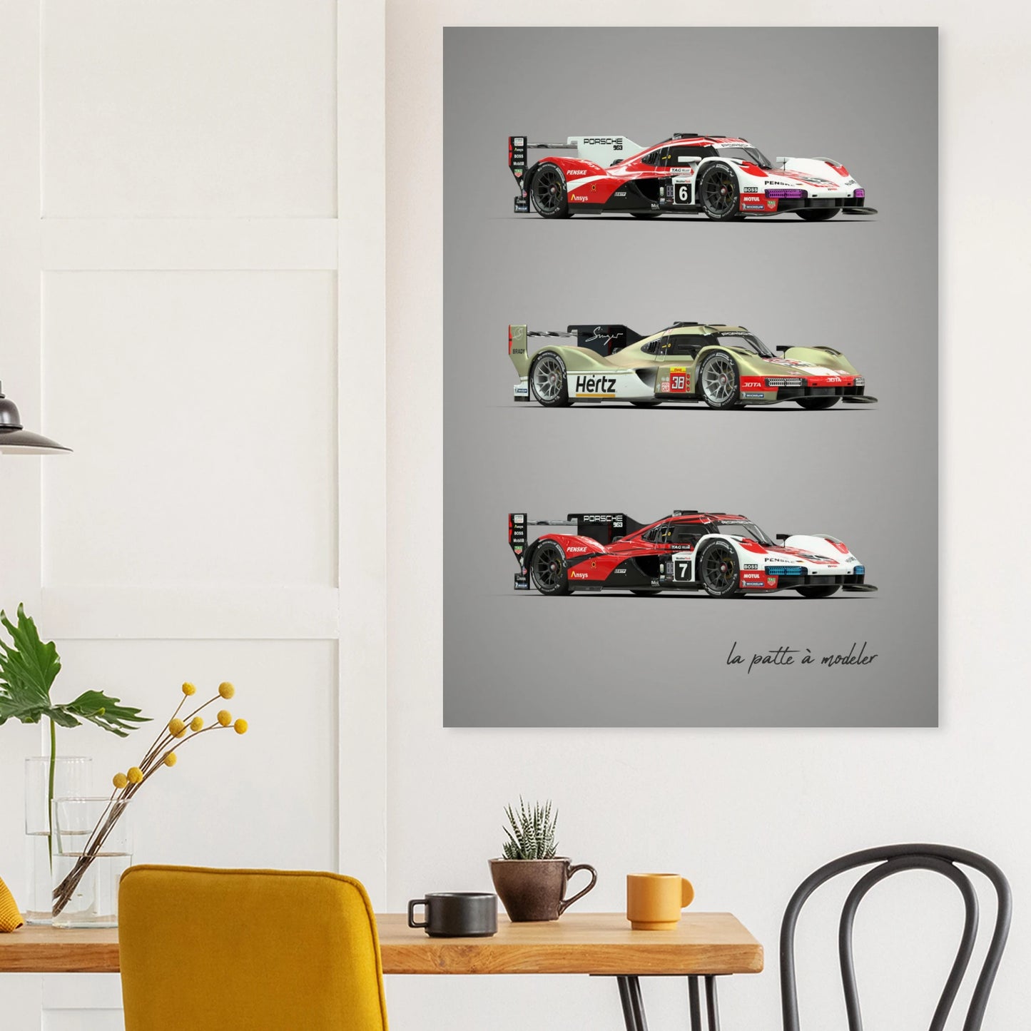 German Endurance Car Poster - Racing Heritage Art Print