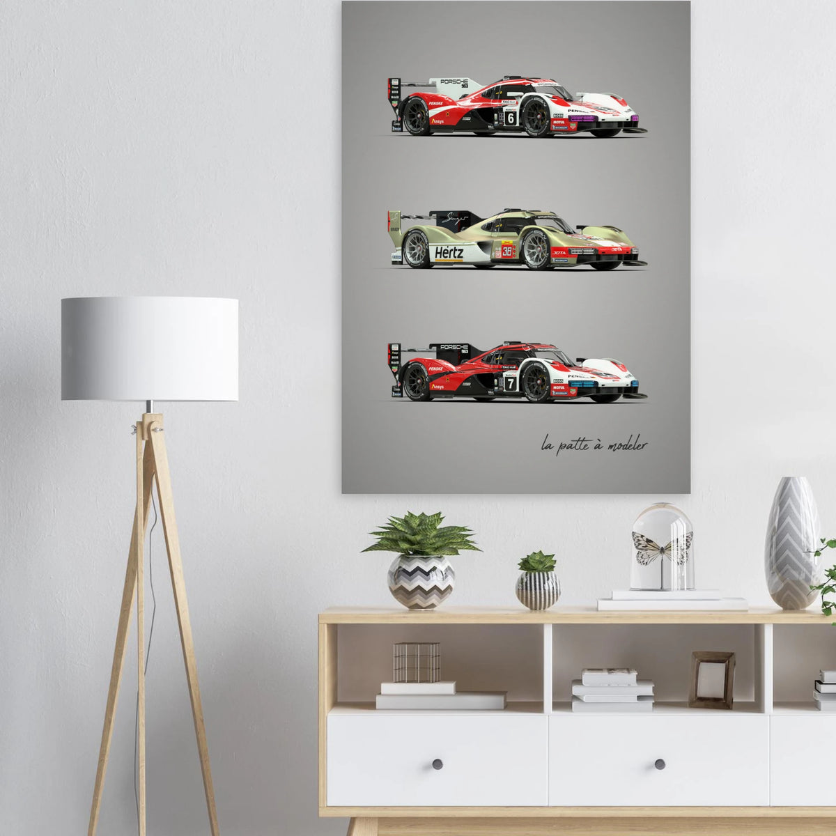 German Endurance Car Poster - Racing Heritage Art Print