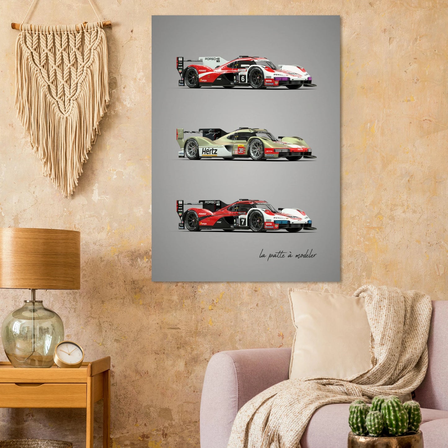 German Endurance Car Poster - Racing Heritage Art Print