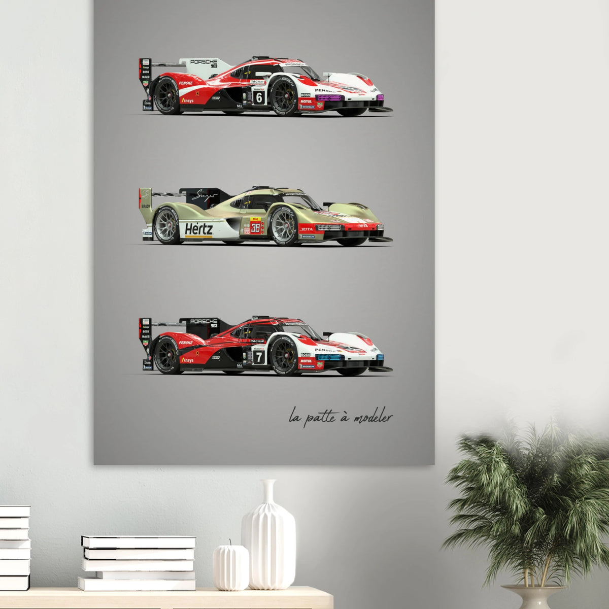 German Endurance Car Poster - Racing Heritage Art Print