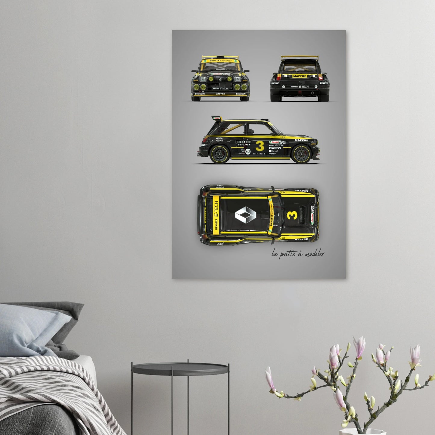 art, poster, aluminium print, wall art, automotive, gift, blueprint, car enthusiast, vintage car, classic car, motorcycle, race car, rally car, home decor