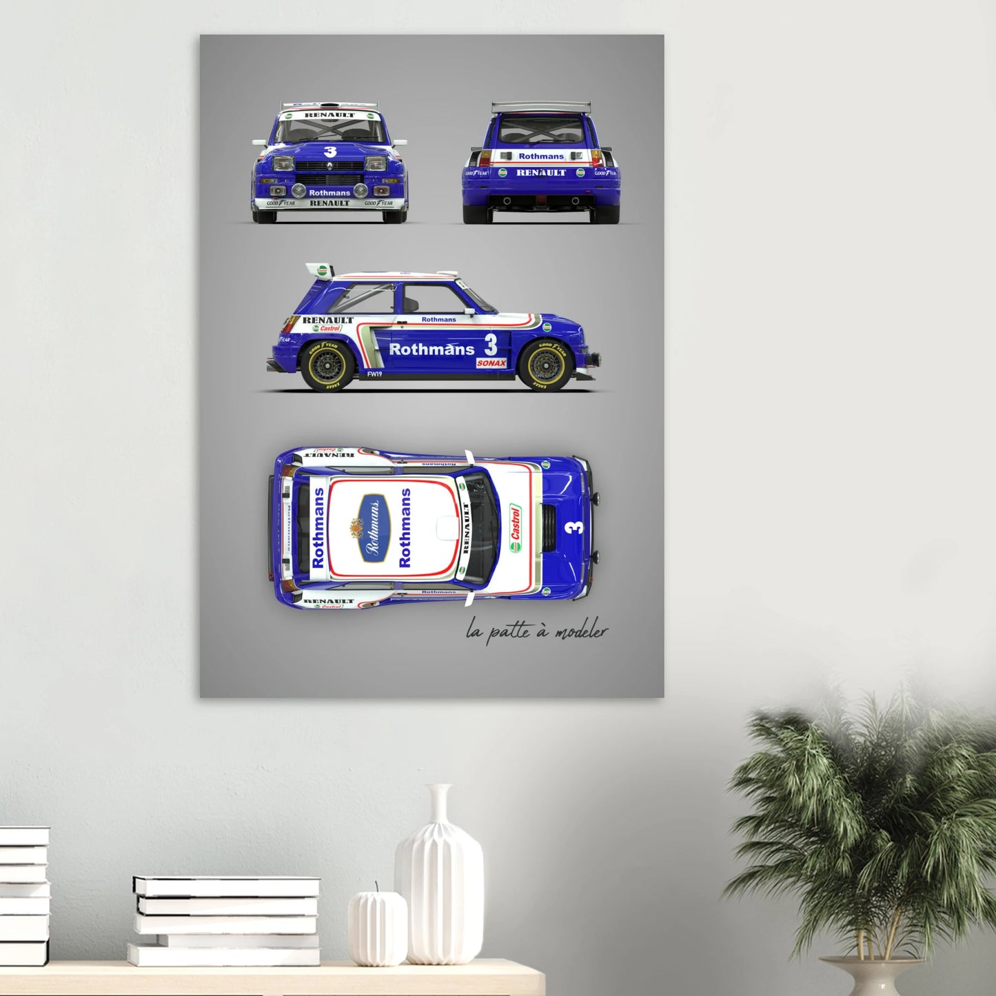 art, poster, aluminium print, wall art, automotive, gift, blueprint, car enthusiast, vintage car, classic car, motorcycle, race car, rally car, home decor