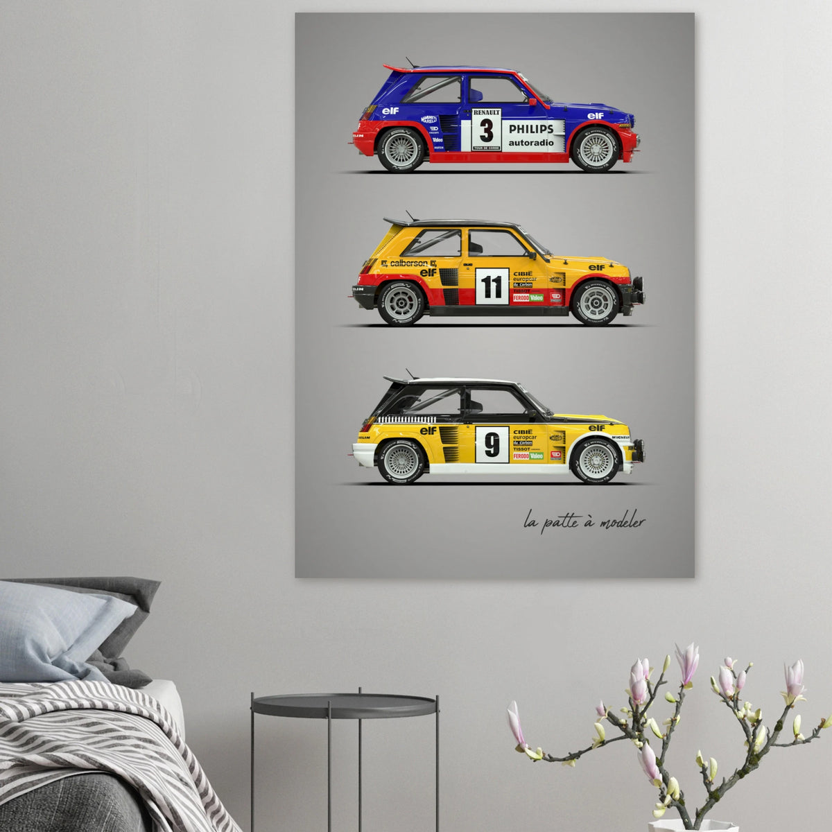 French Rally Icon Poster - Group B Motorsport Art Print