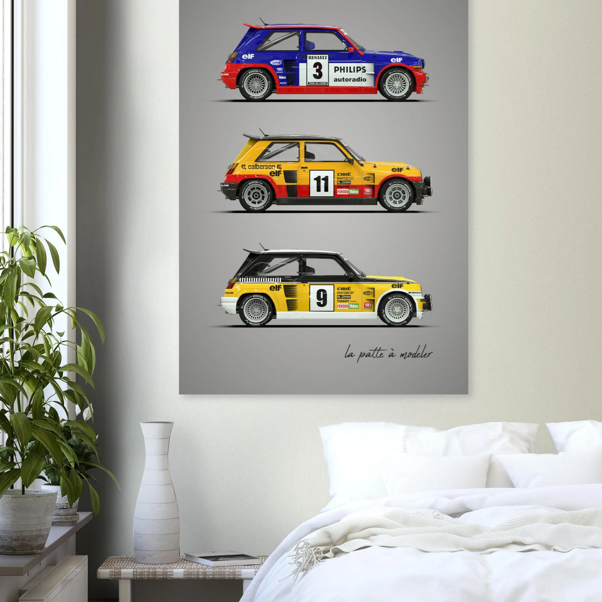 French Rally Icon Poster - Group B Motorsport Art Print