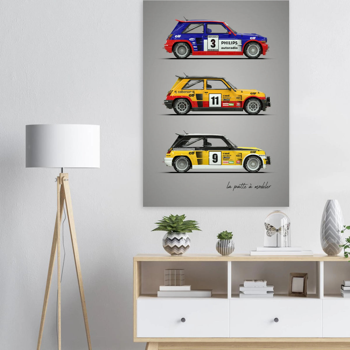 French Rally Icon Poster - Group B Motorsport Art Print