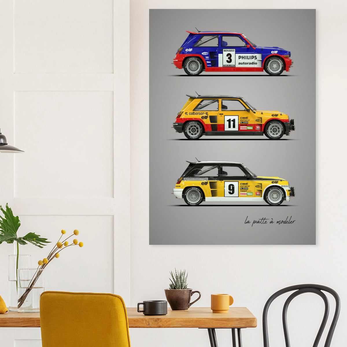 French Rally Icon Poster - Group B Motorsport Art Print