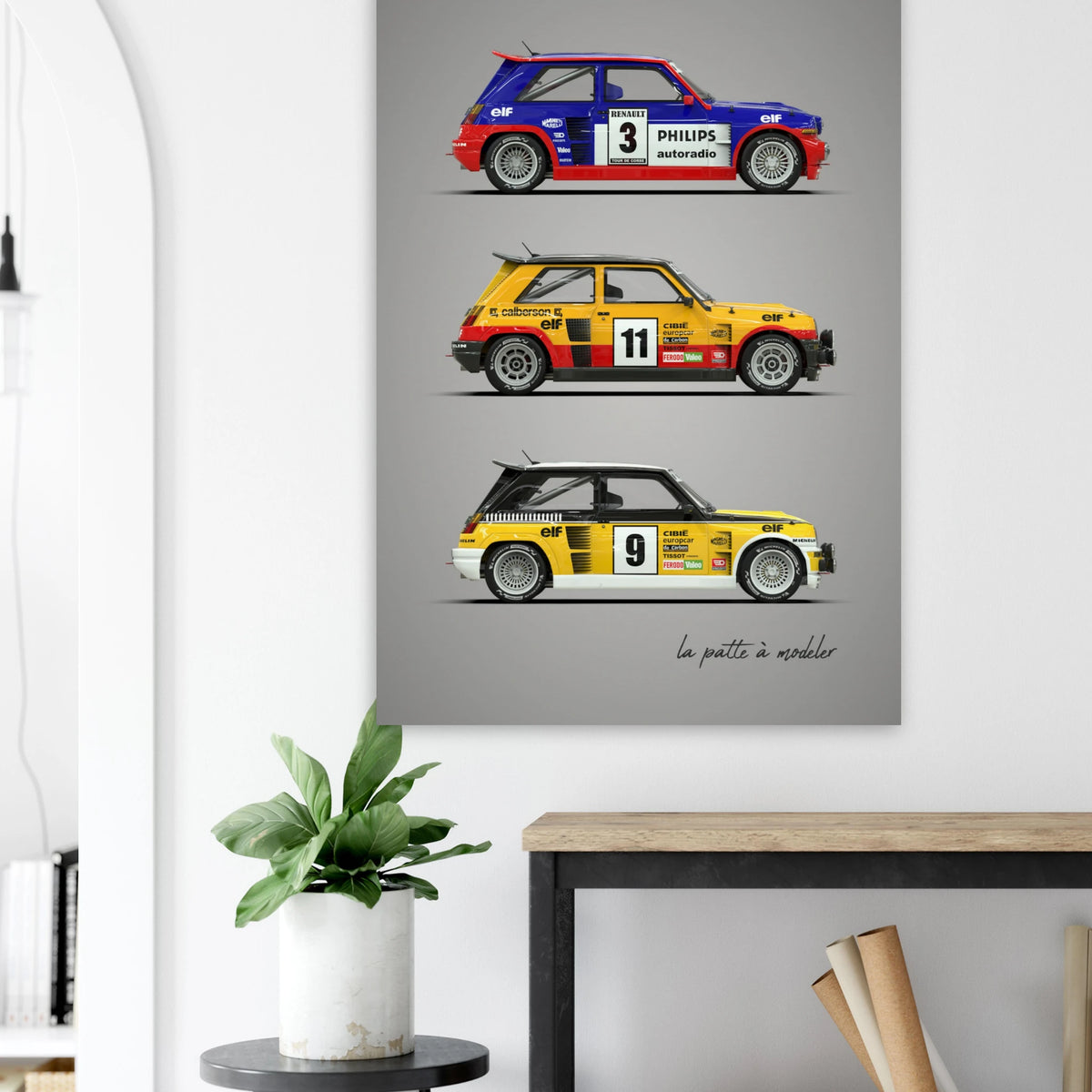 French Rally Icon Poster - Group B Motorsport Art Print
