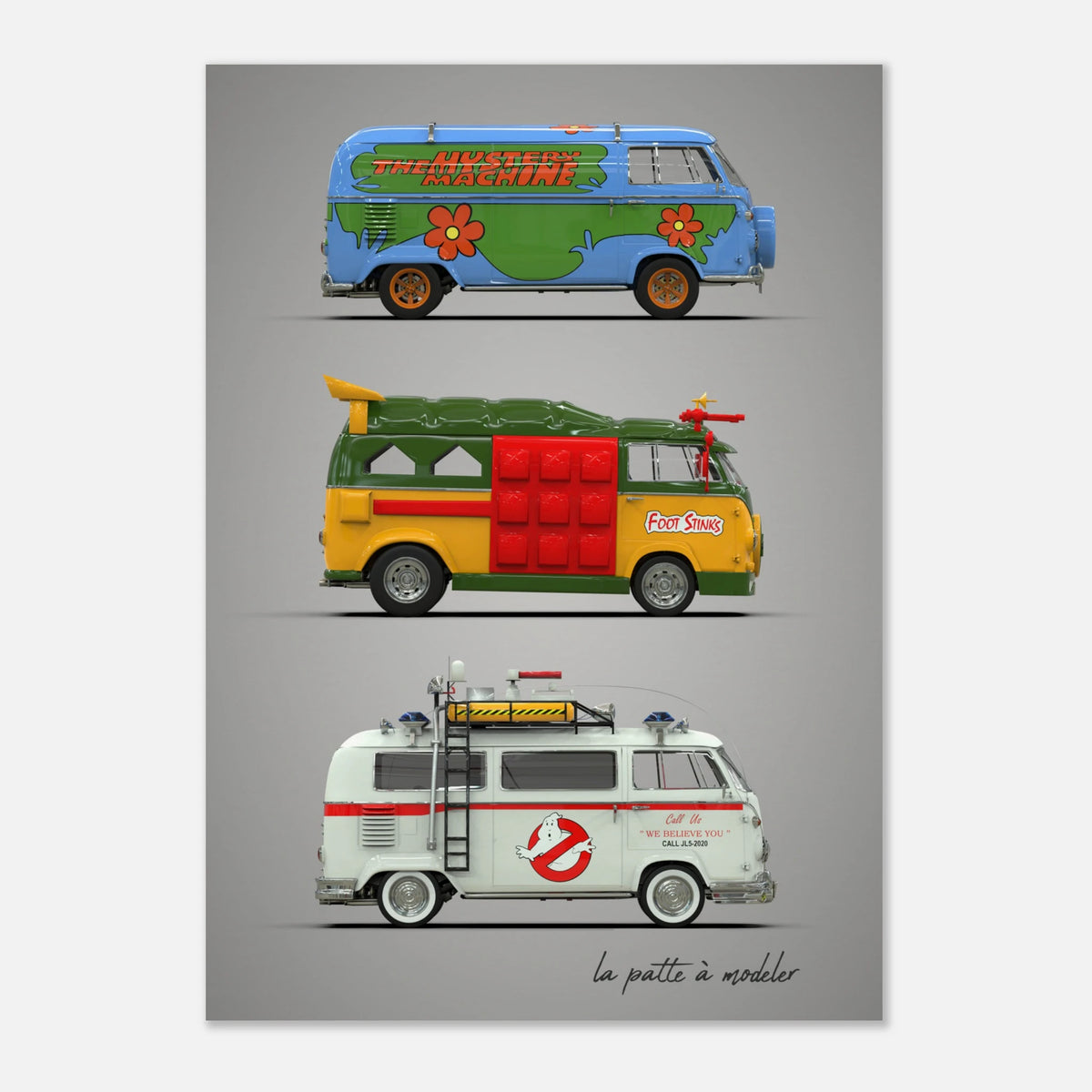 Custom German Car Poster - Vintage Automotive Art Print
