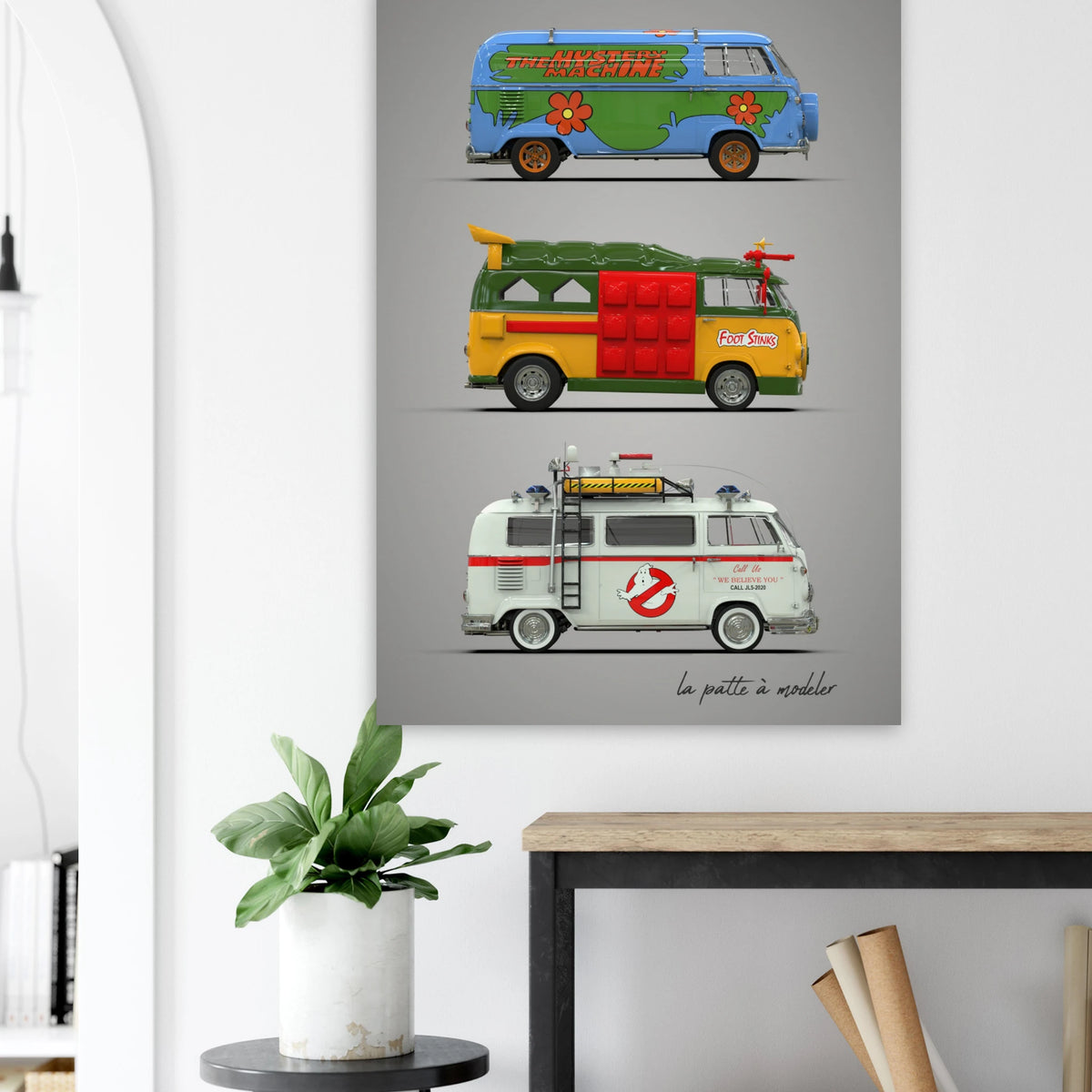 Custom German Car Poster - Vintage Automotive Art Print