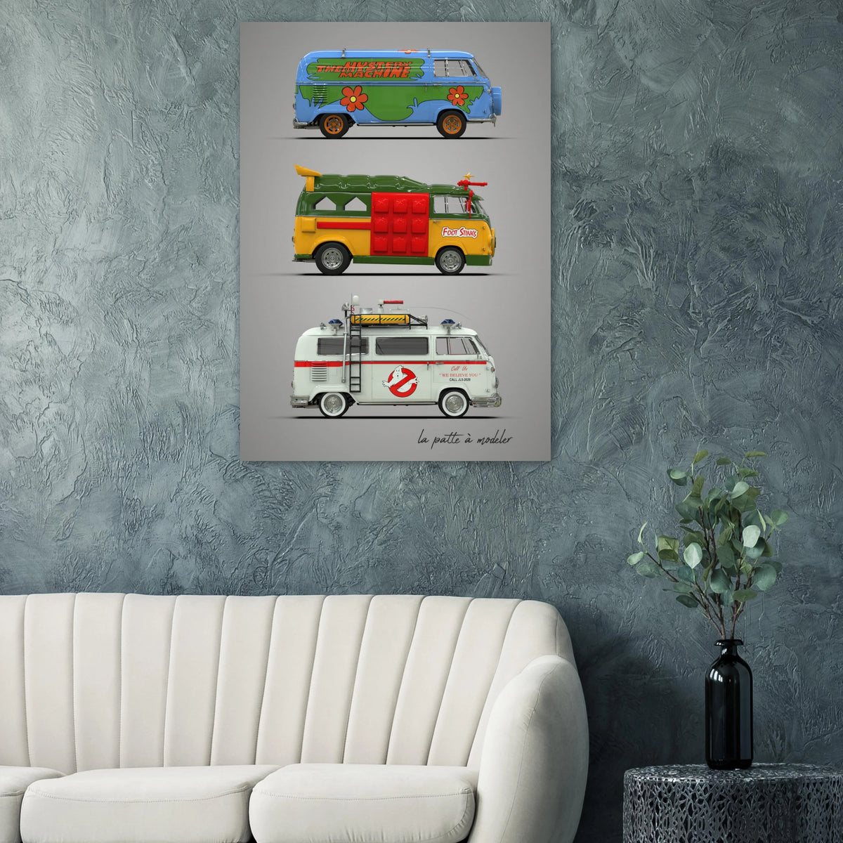 Custom German Car Poster - Vintage Automotive Art Print