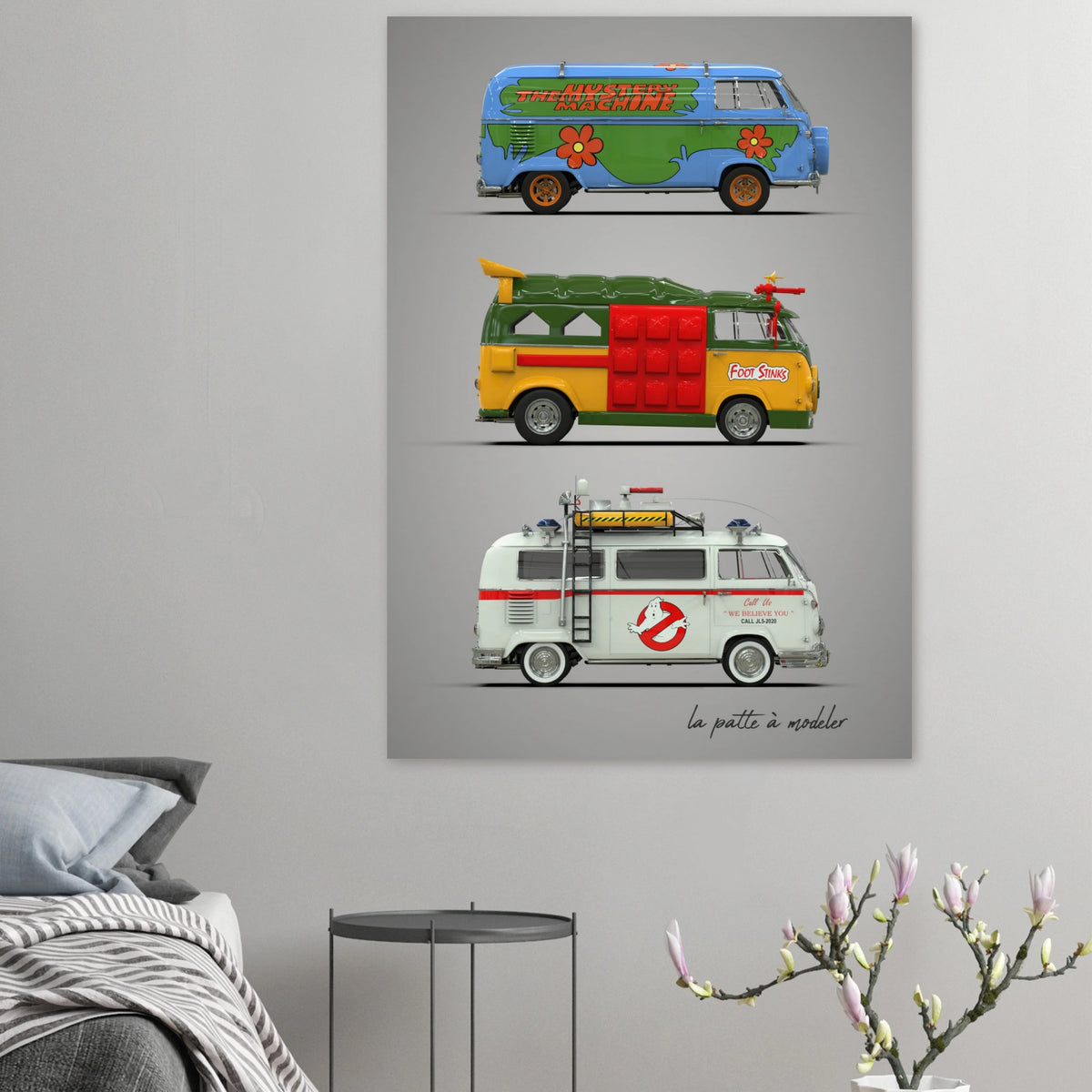 Custom German Car Poster - Vintage Automotive Art Print