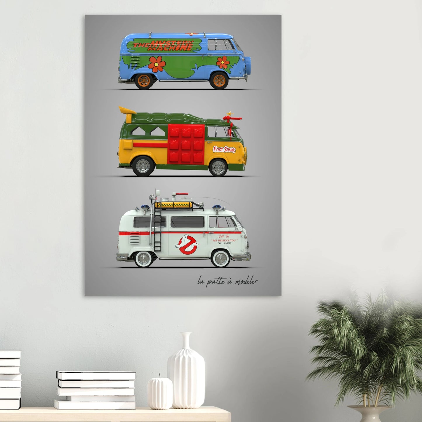 Custom German Car Aluminum Print - Vintage Automotive Art