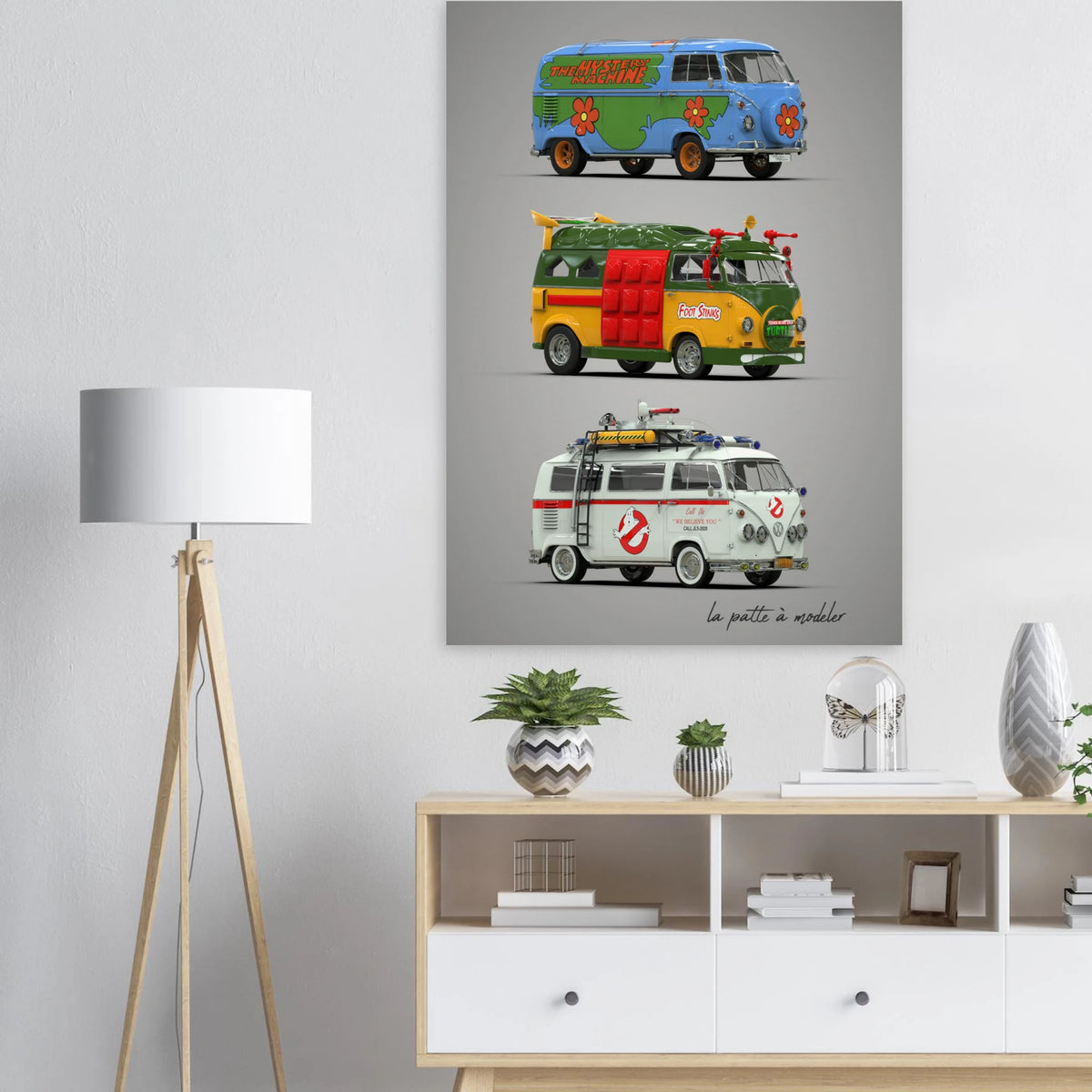 Custom Classic Car Poster - Vintage German Art Print