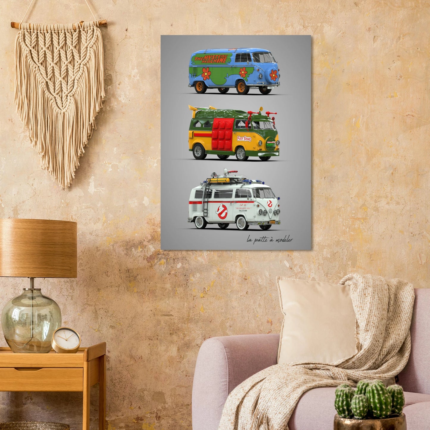 Custom German Car Aluminum Print - Vintage Automotive Art