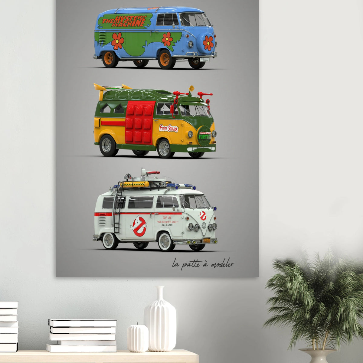 Custom Classic Car Poster - Vintage German Art Print