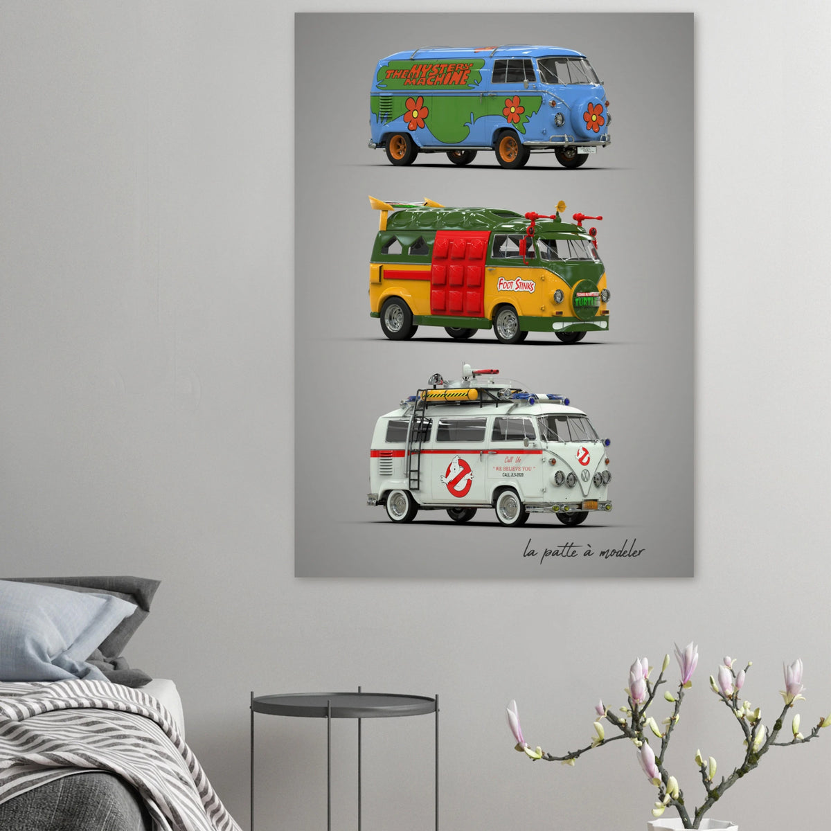 Custom Classic Car Poster - Vintage German Art Print