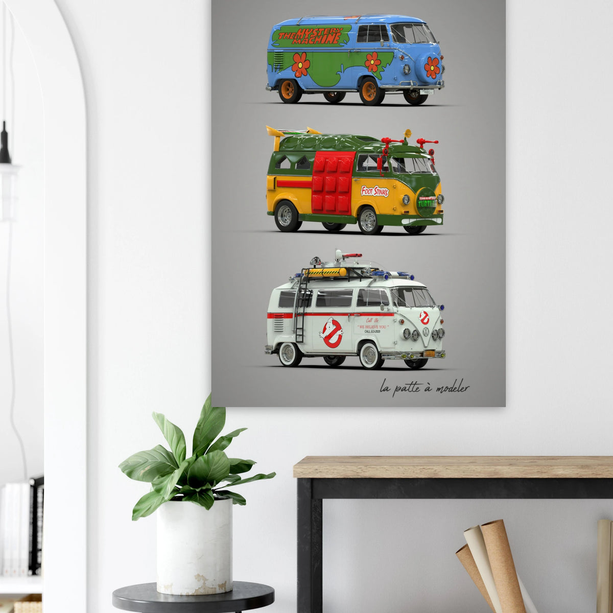 Custom Classic Car Poster - Vintage German Art Print